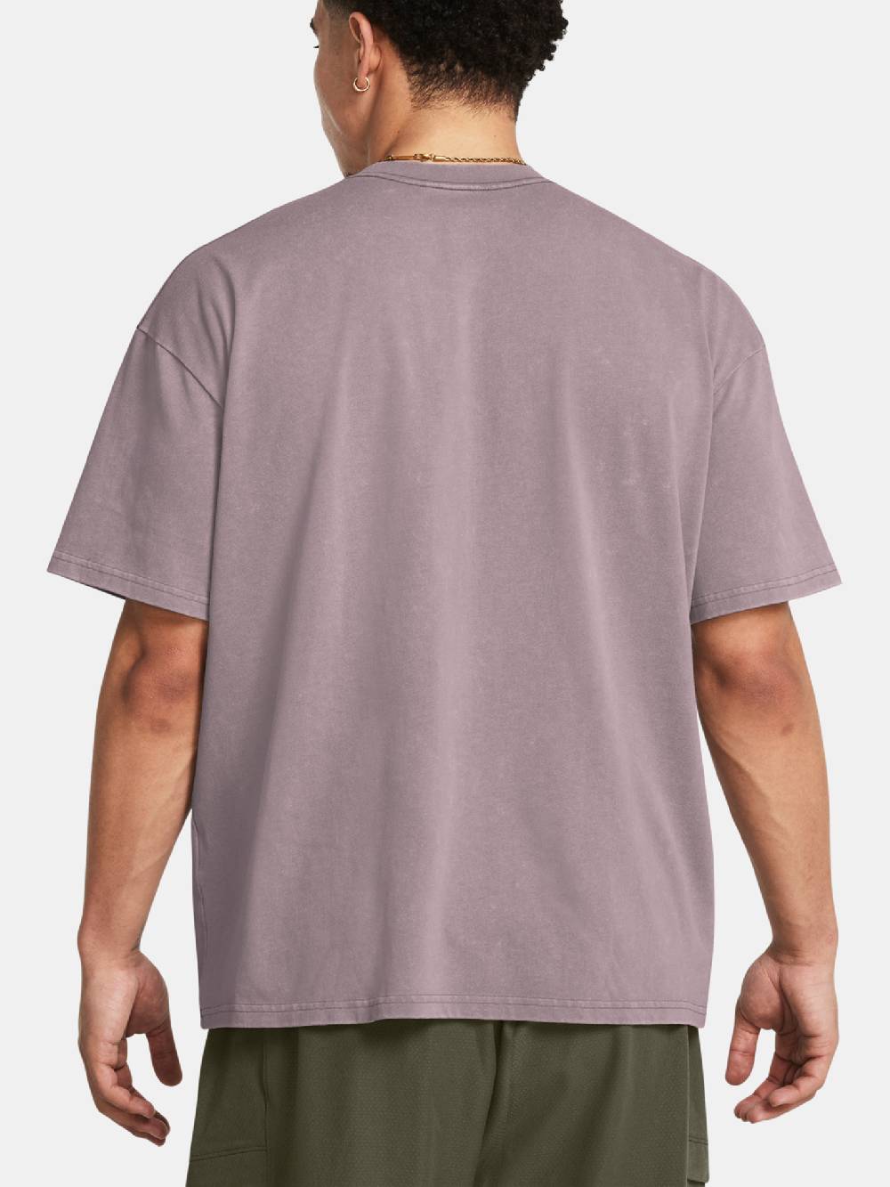 Under Armour UA M Hvyweight OS Logo Wash SS T-Shirt Online Shopping