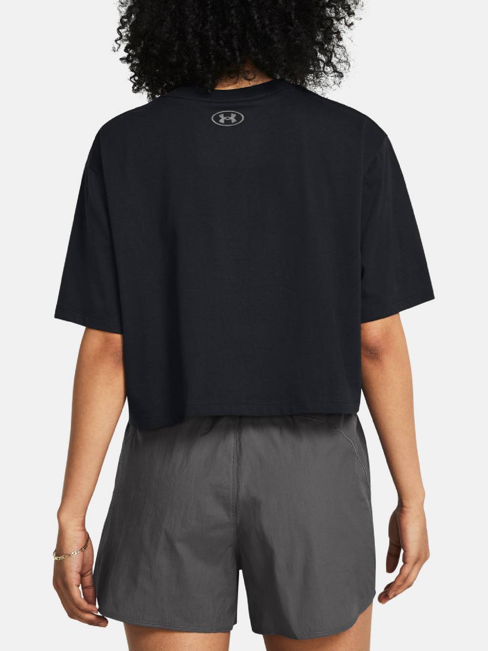 Under Armour UA Boxy Crop Branded SS T-Shirt Tägliche Deals