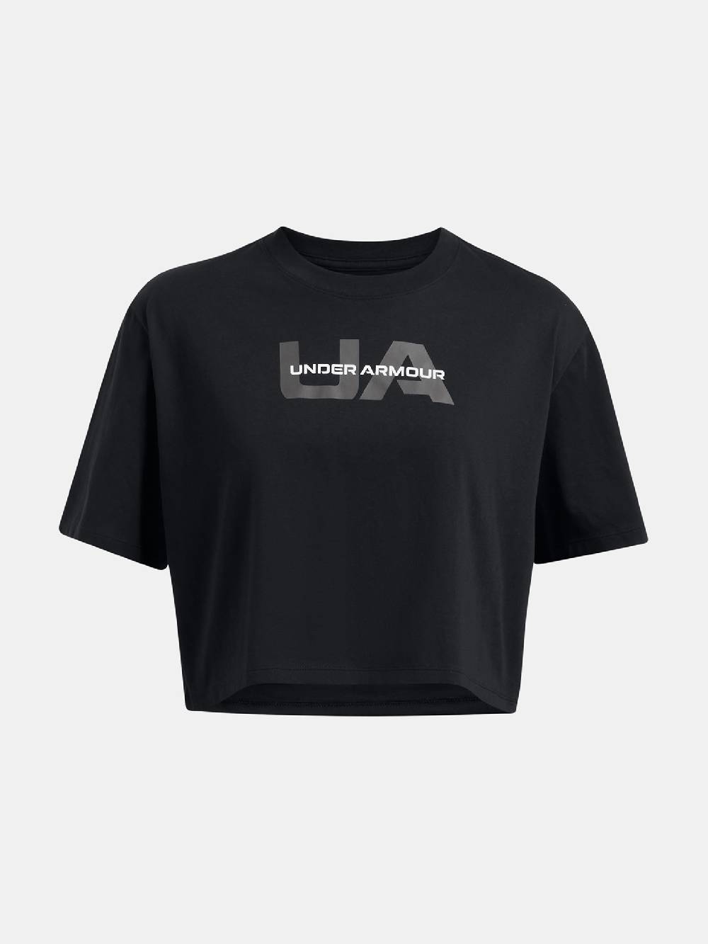 Under Armour UA Boxy Crop Branded SS T-Shirt Tägliche Deals