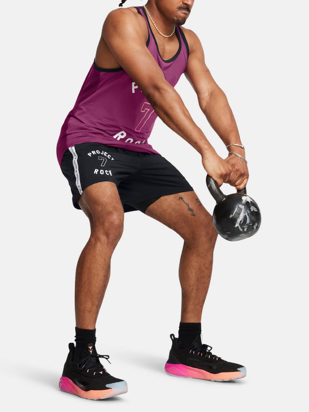 Under Armour Project Rock Mesh Short BOH Shorts zollfrei
