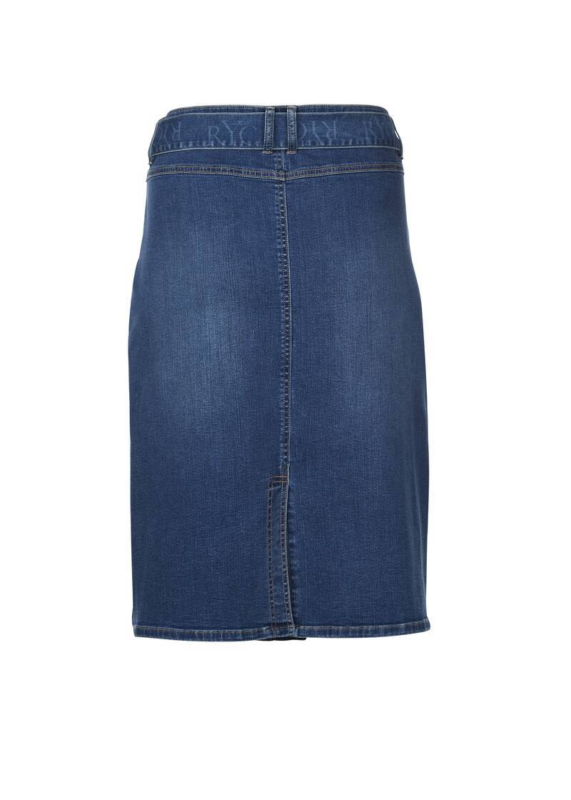 ROCK YOUR CURVES by Angelina Jeansrock in Jeans blauArtikelnummer RYC-LCAK-0269-501 Fabrikverkauf