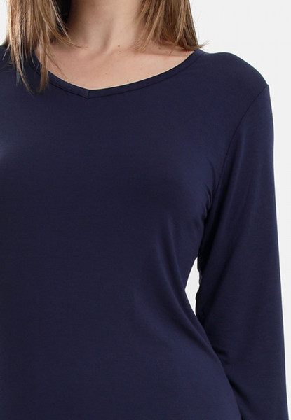 Sassamode Nachhemd CASUAL COMFORT STRIPE 50% Rabatt für begrenzte Zeit