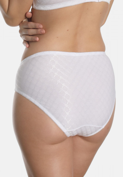 Sassamode Bodyforming Panty maxi COTTON JACQUARD Valentinstagsangebot