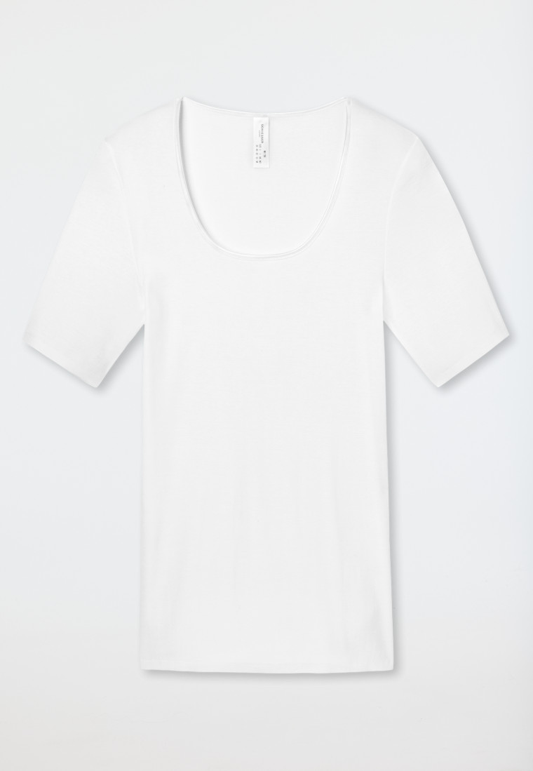 Schiesser Shirt kurzarm weiß - Luxury Speichern exportieren