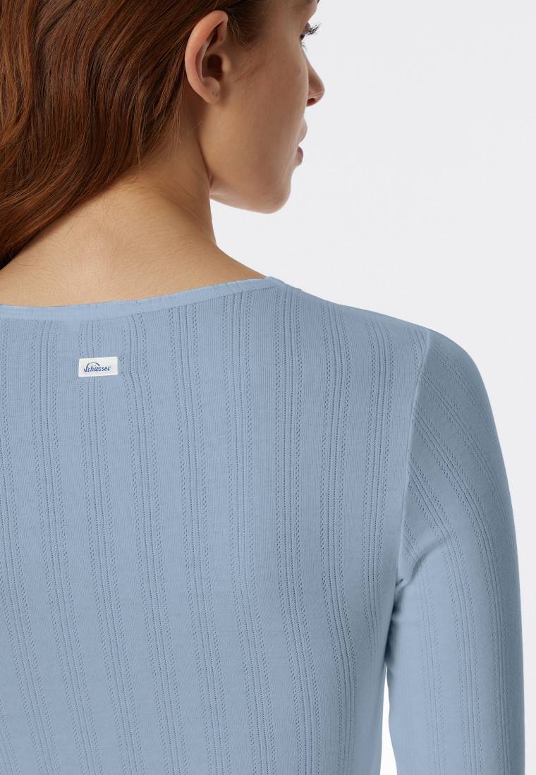 Schiesser Shirt langarm schwarz - Revival Agathe 50% Rabatt für begrenzte Zeit