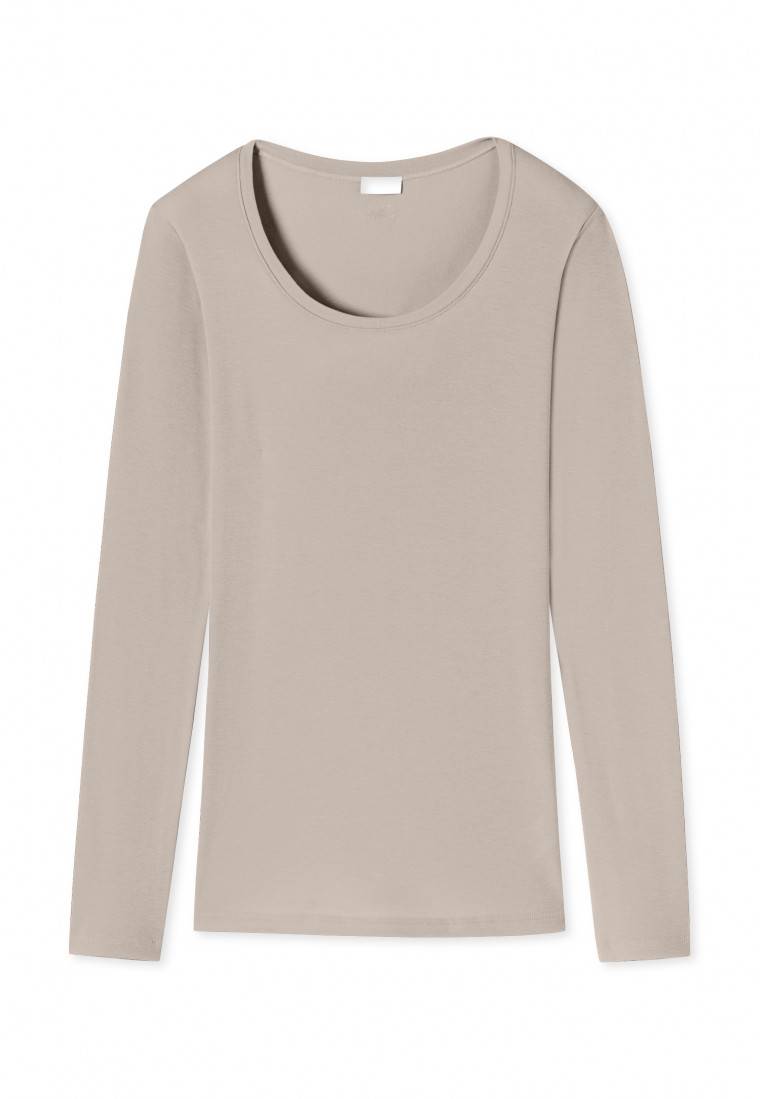 Schiesser Shirt langarm beige - Revival Martina Rabatte dieses Monats