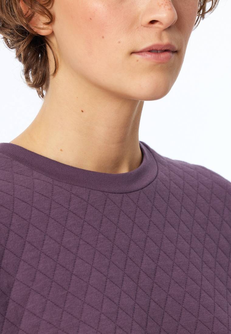 Schiesser Sweatshirt Jersey-Quiltstoff und Sweatware malve - Mix+Relax Angebote