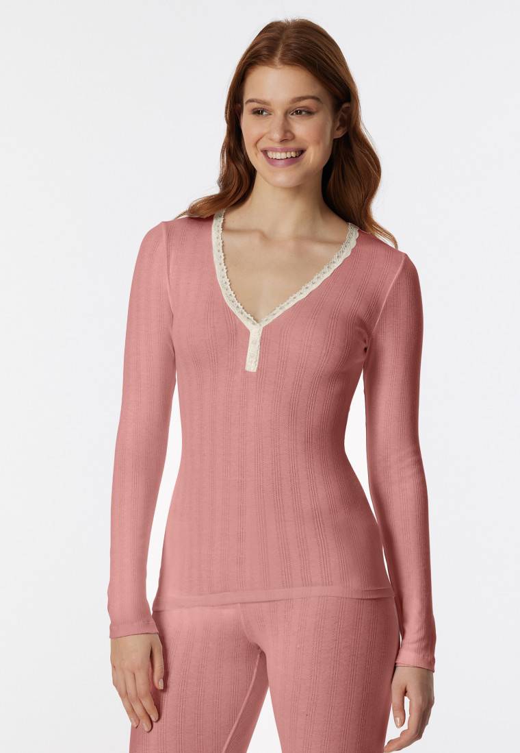 Schiesser Shirt langarm schwarz - Revival Agathe Kostenloser Versand