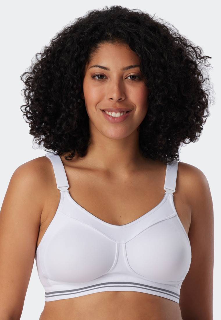 Schiesser Sport-BH Aktiv High Impact weiß - Sport BH Online Shopping
