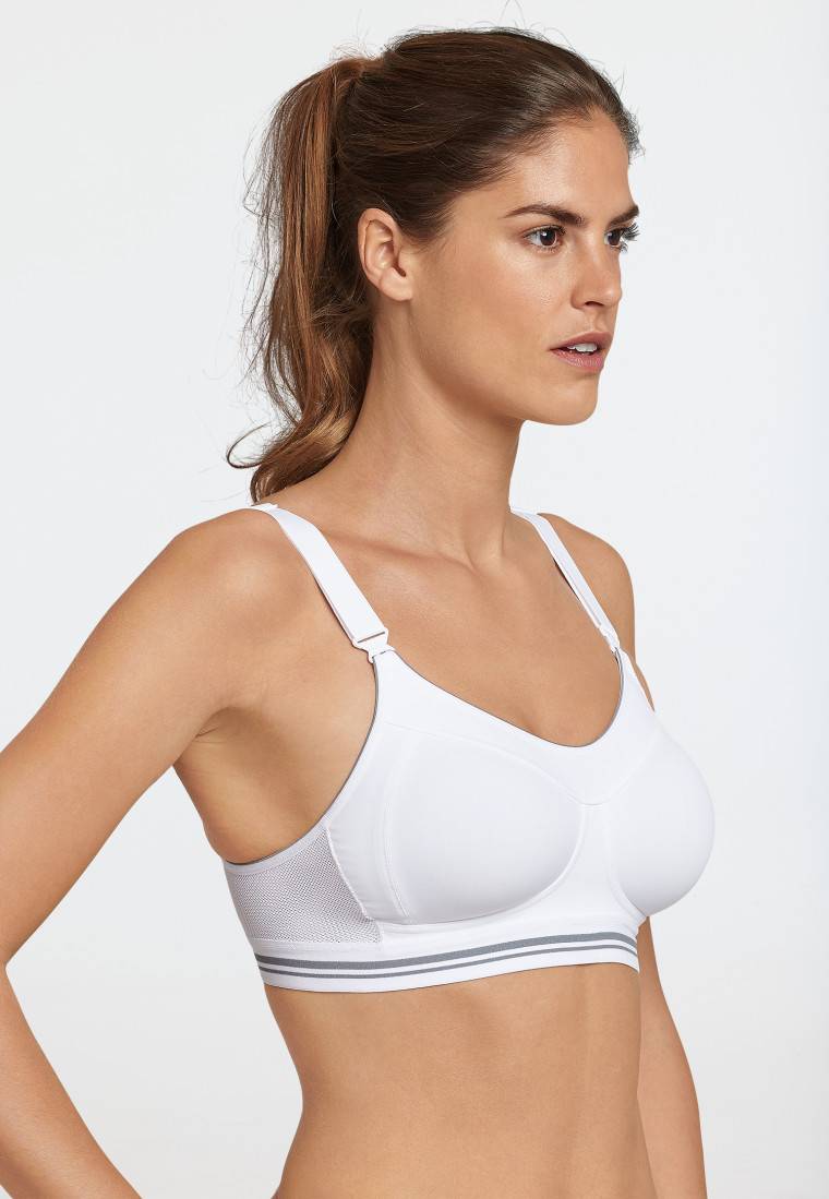 Schiesser Sport-BH Aktiv High Impact weiß - Sport BH Online Shopping