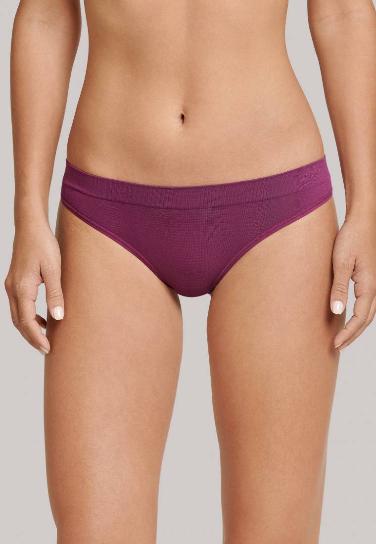 Schiesser Thong seamless Bambus beere - Active Mesh Bamboo Preisnachlass