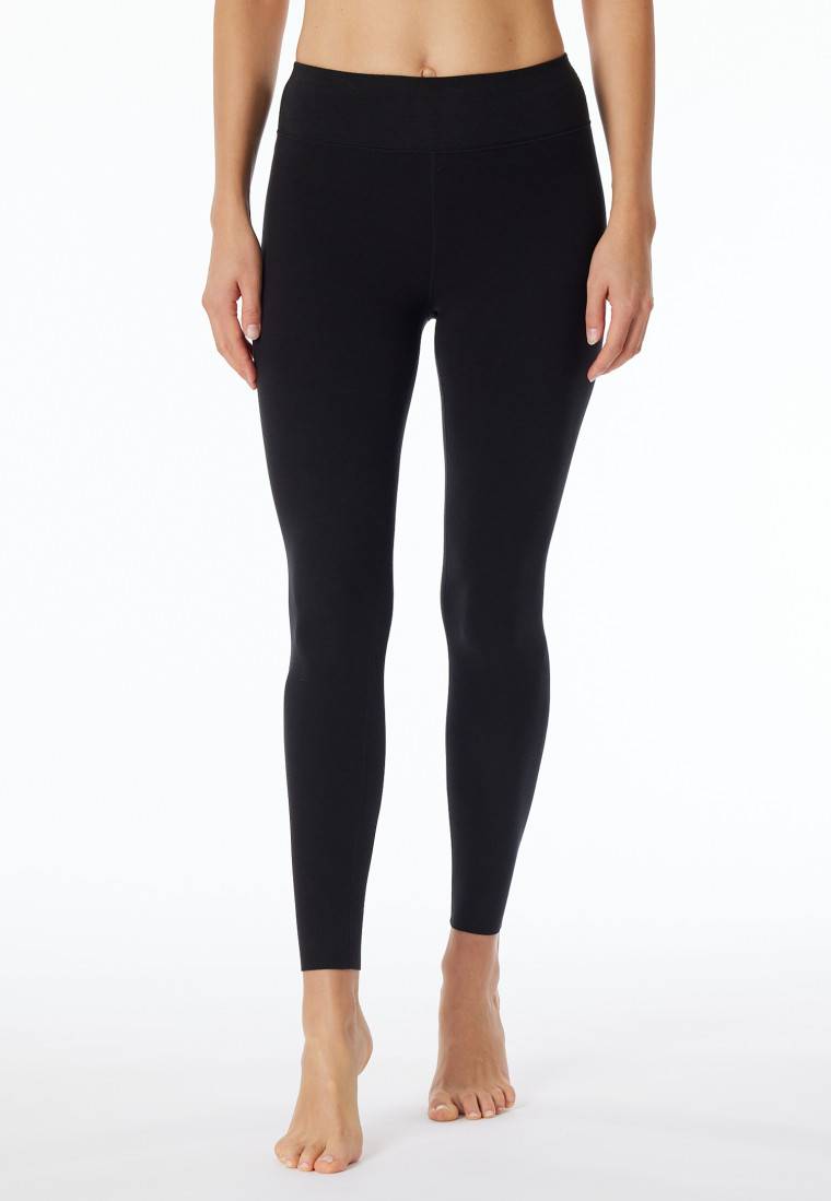 Schiesser Leggings wärmend schwarz - Invisible Soft Warming Cyber Monday