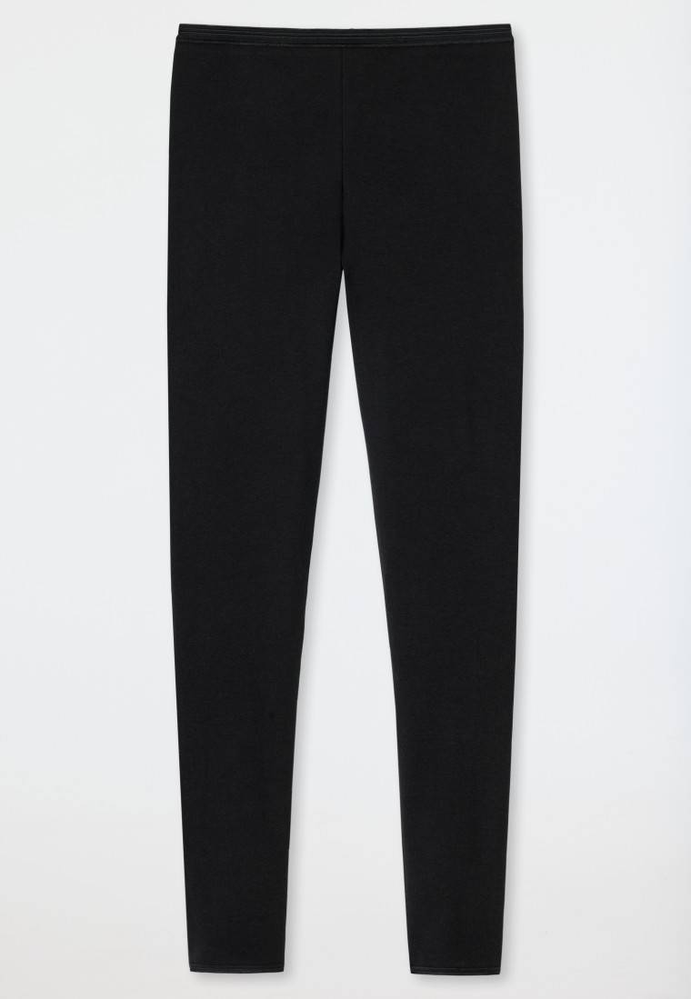 Schiesser Leggings schwarz - Luxury Osterangebot