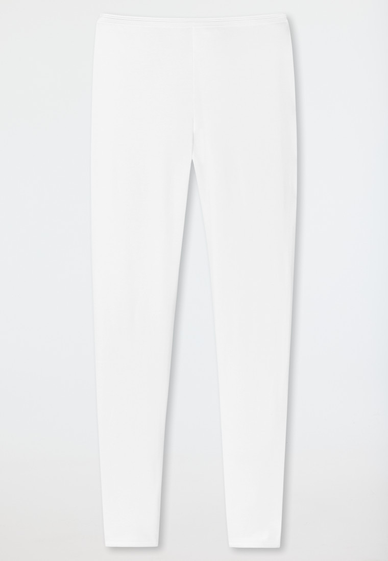 Schiesser Leggings weiß - Luxury Lagerräumung