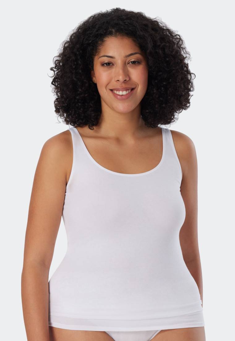 Schiesser Top 2er-Pack Organic Cotton weiß - 95/5 Top Angebot