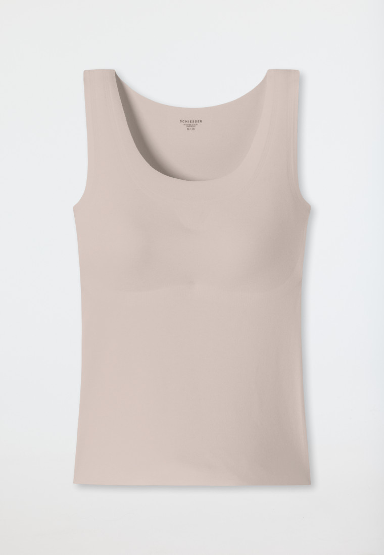 Schiesser Top wärmend herausnehmbare Pads sand - Invisible Soft Warming Blitzangebot