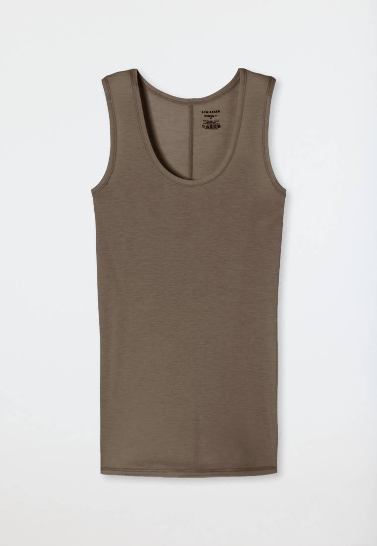 Schiesser Tank Top taupe - Personal Fit Neuheiten