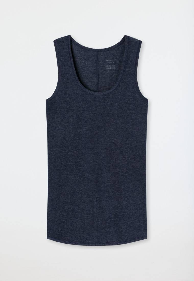Schiesser Tank Top nachtblau - Personal Fit Discount Store für neue Produkte