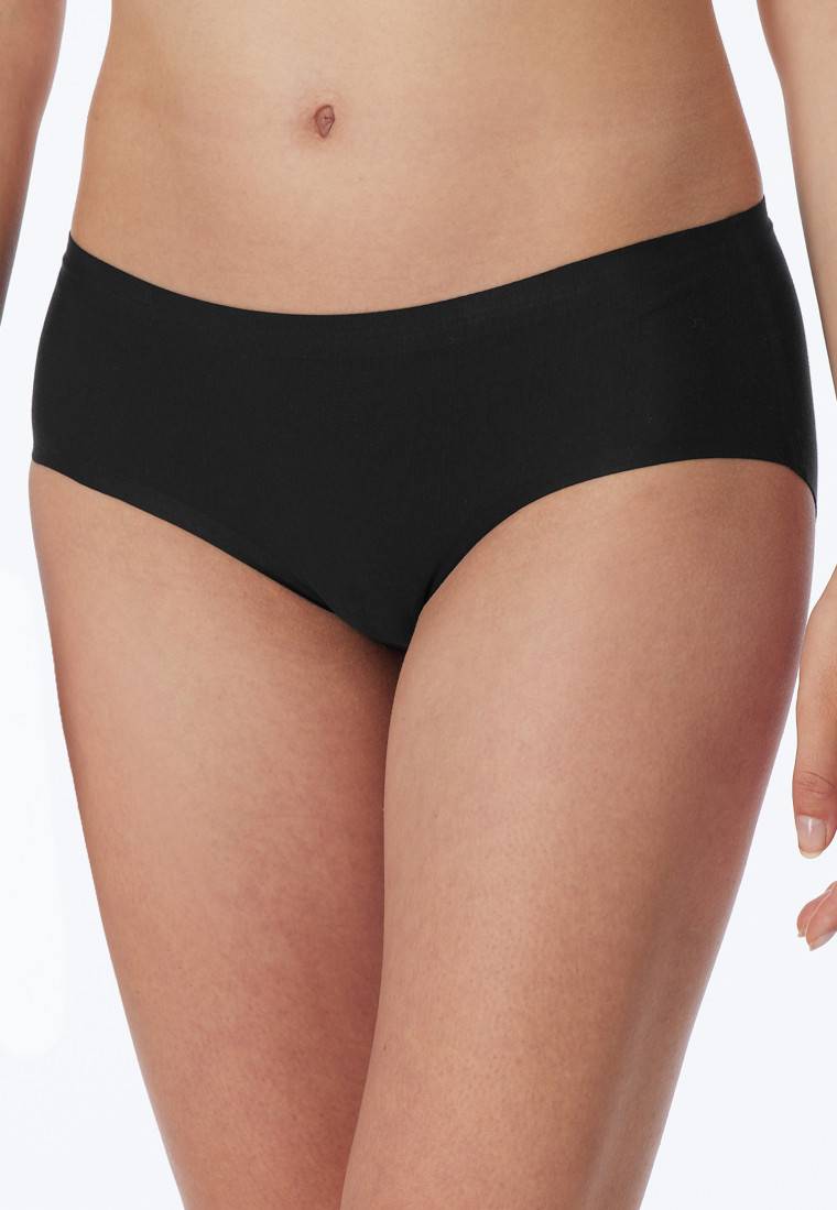 Schiesser Panty nahtlos schwarz - Invisible Cotton zollfrei