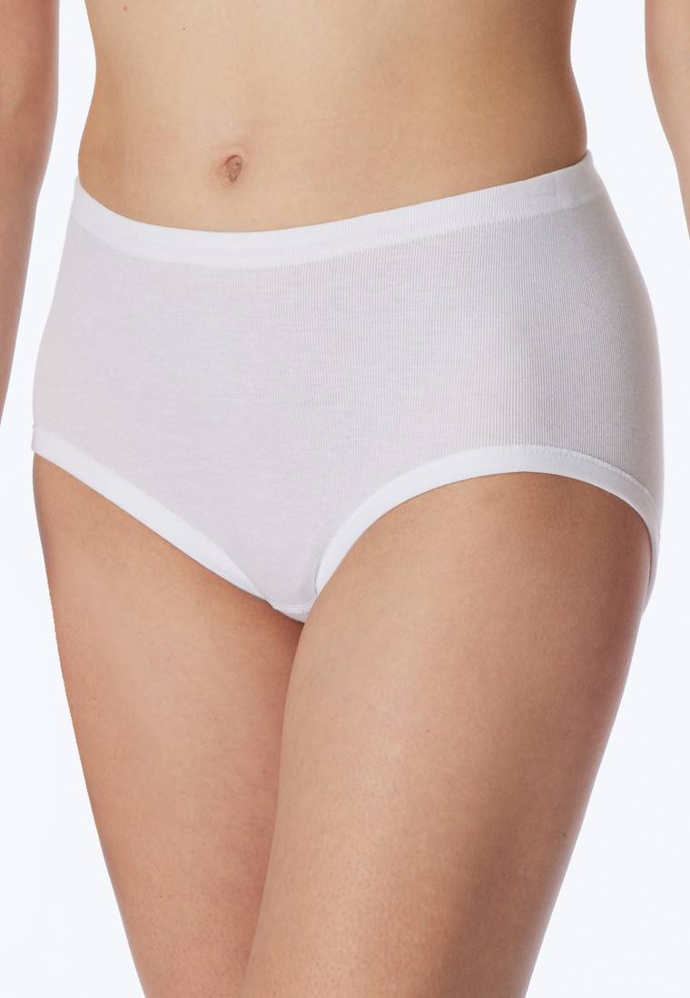 Schiesser Taillenslips 2er- Pack Feinripp weiß - Original Feinripp Rabatte dieses Monats