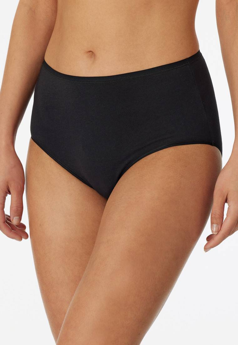 Schiesser Midi 2er-Pack Organic Cotton schwarz - 95/5 Online