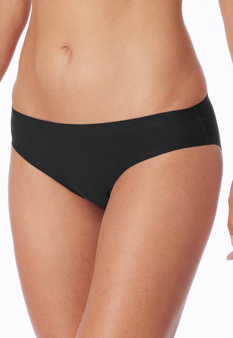 Schiesser Slip nahtlos schwarz - Invisible Cotton Angebote