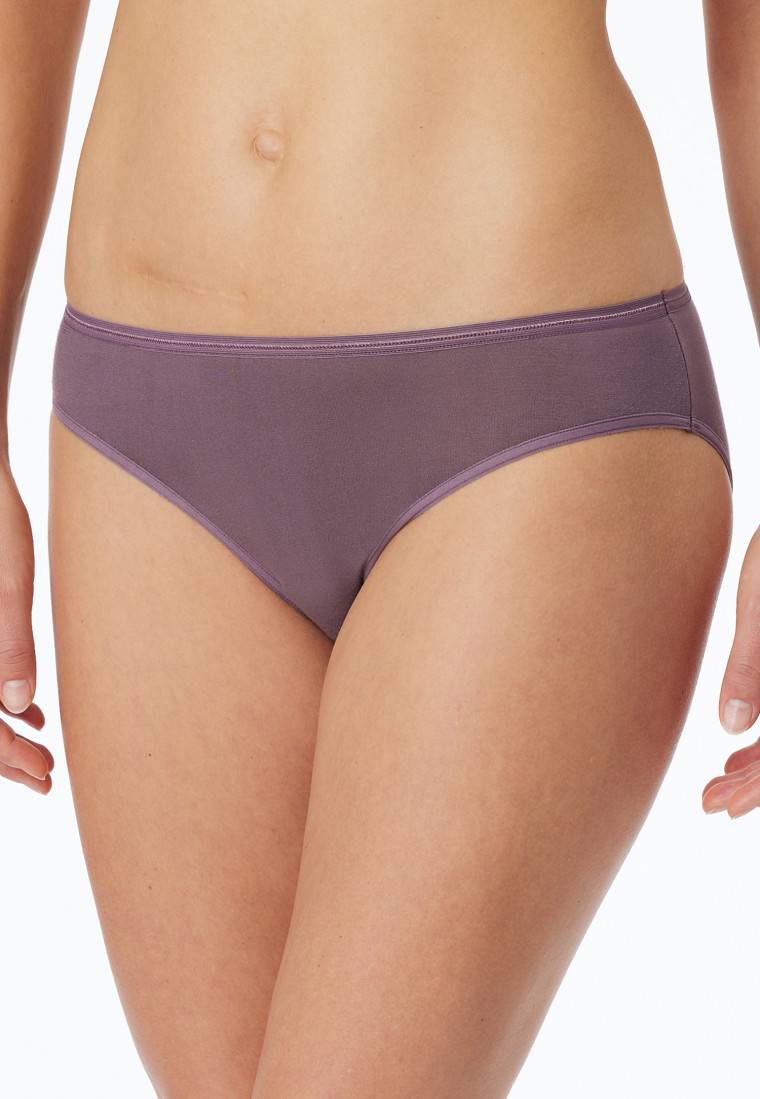 Schiesser Tai-Slips 2er-Pack dunkelblau/malve - Modal Essentials Limitierter Zeitrabatt
