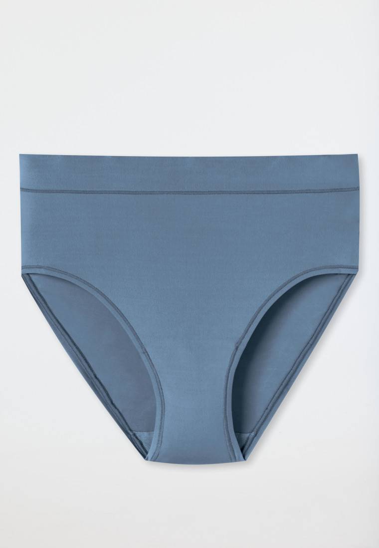 Schiesser Retro-Pants blaugrau - Unique Micro Fabrik Onlineshop