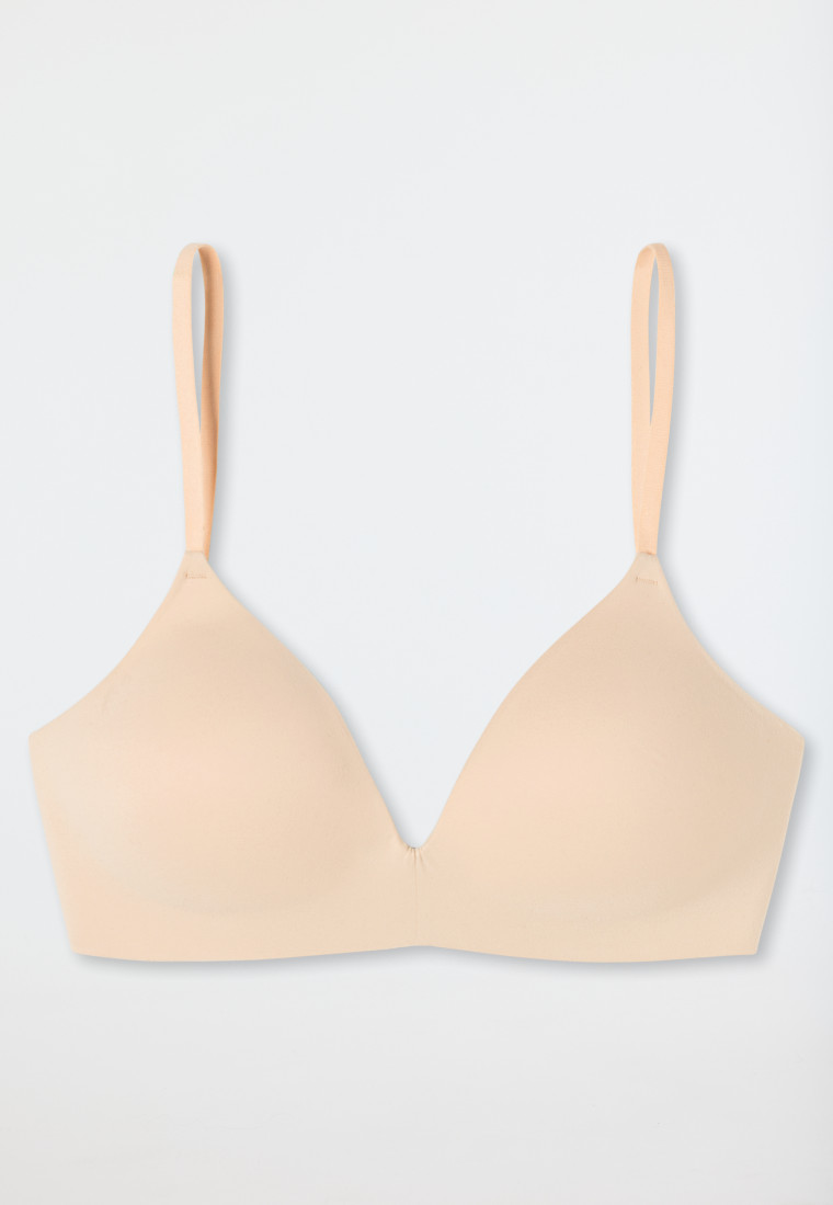 Schiesser BH ohne Bügel gepadded sand - Invisible Soft Räumungsverkauf