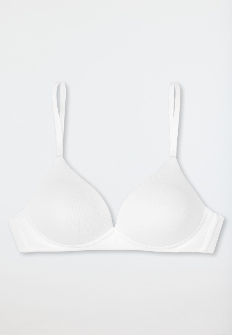 Schiesser Soft BH Organic Cotton mit Schale weiß - 95/5 Sonderangebote