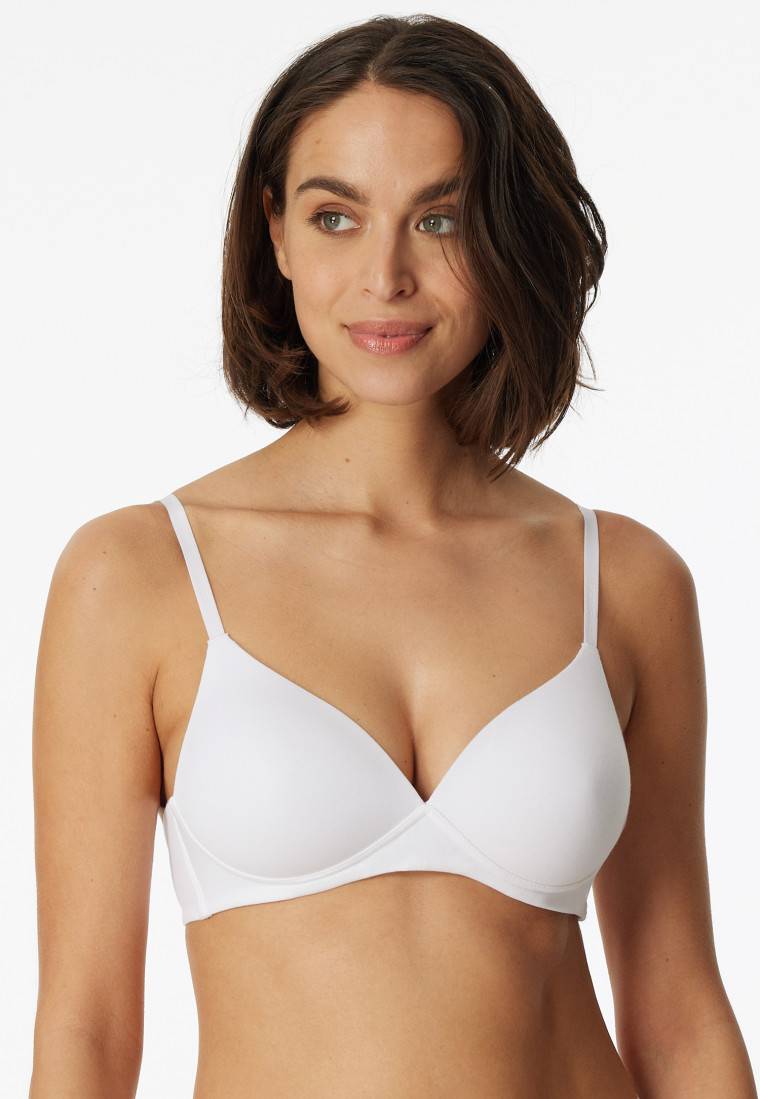 Schiesser Soft BH Organic Cotton mit Schale weiß - 95/5 Sonderangebote