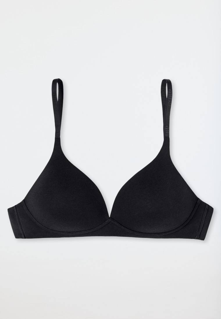 Schiesser Soft BH Organic Cotton mit Schale schwarz - 95/5 Riesige Ersparnisse