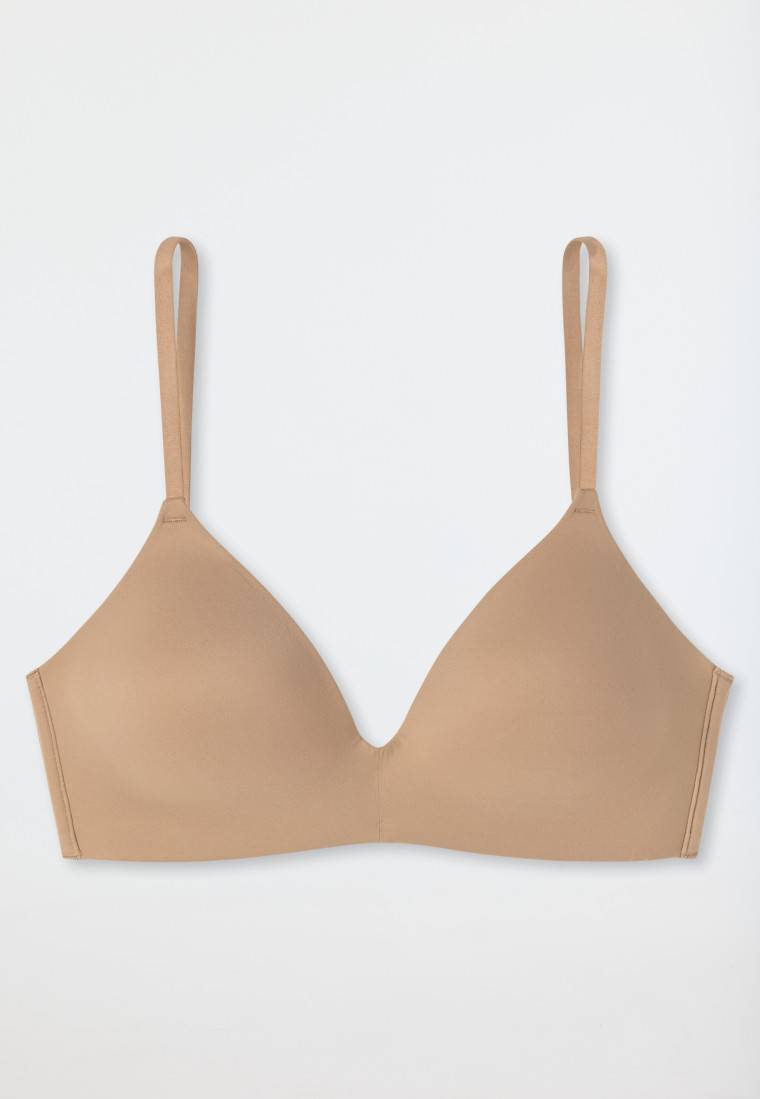 Schiesser BH ohne Bügel gepadded maple - Invisible Soft Tiefpreis