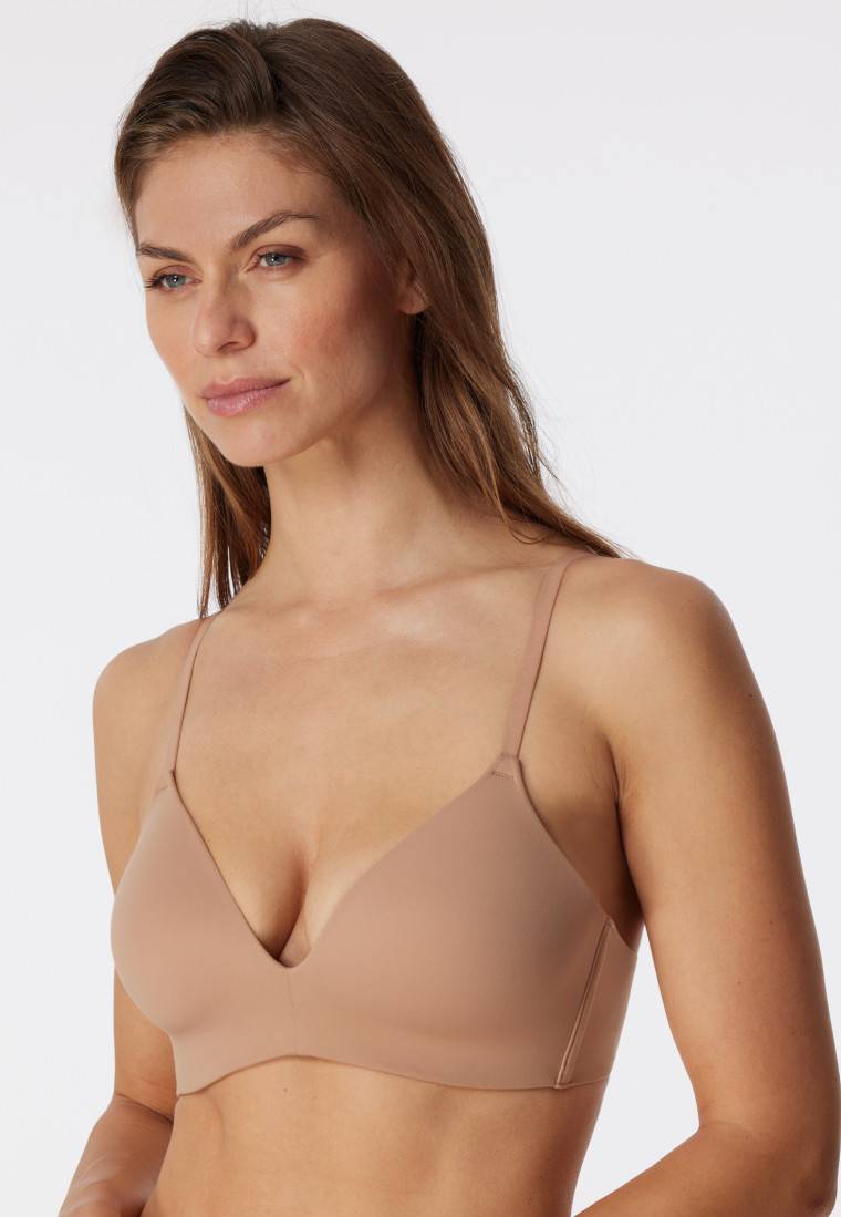Schiesser BH ohne Bügel gepadded maple - Invisible Soft Tiefpreis
