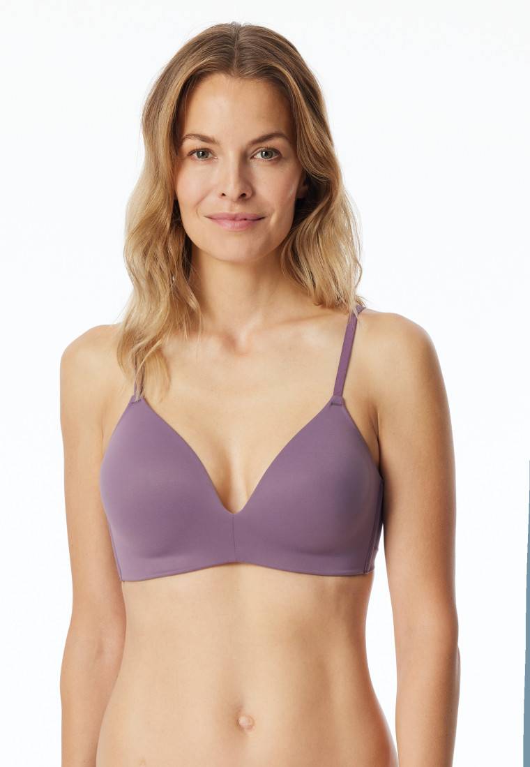 Schiesser Soft-BH gepadded ohne Bügel malve - Invisible Soft Begrenzte Freigabe