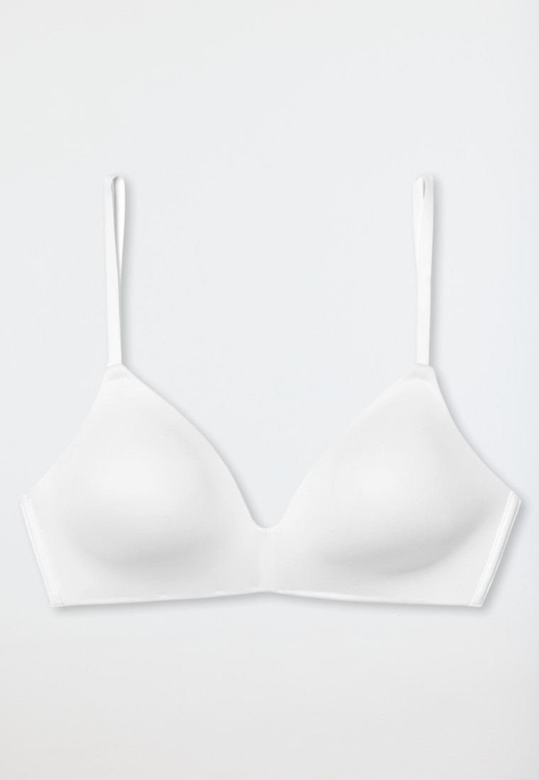 Schiesser BH ohne Bügel gepadded weiß - Invisible Soft Nur für heute
