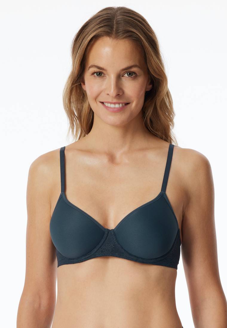Schiesser BH mit Spacer-Schale dunkelblau - Air Super Rabatt