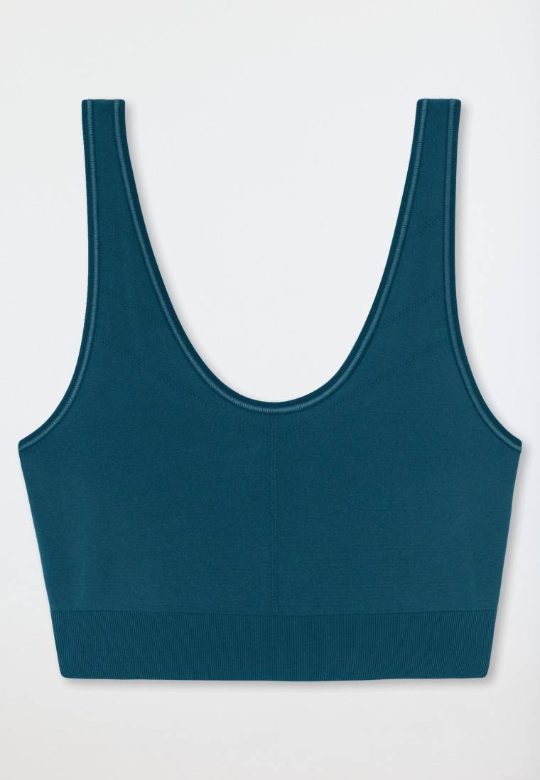 Schiesser Bustier wendbar petrol - Casual Seamless Riesige Rabatte