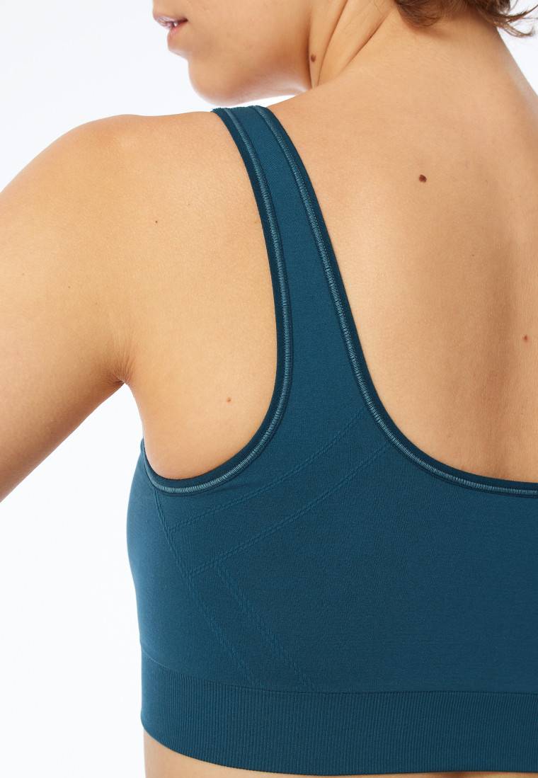 Schiesser Bustier wendbar petrol - Casual Seamless Riesige Rabatte