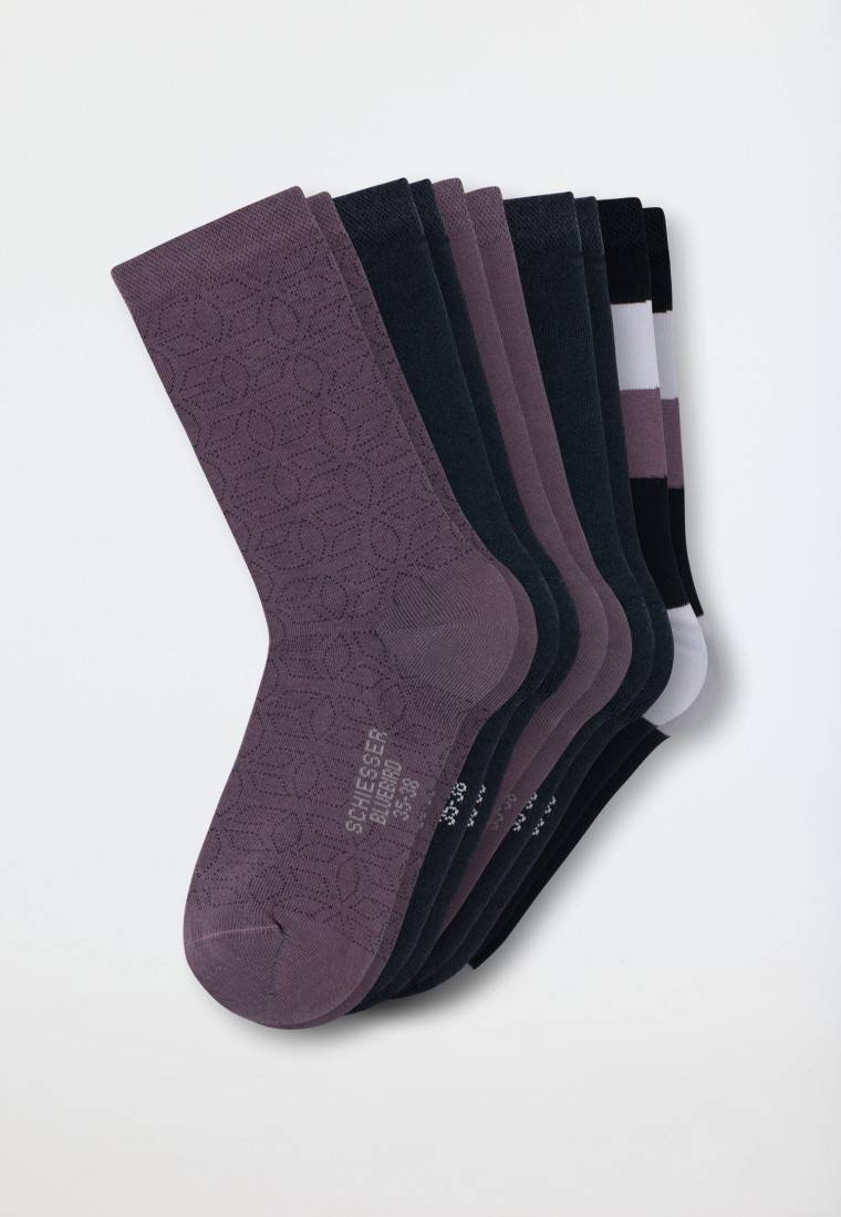 Schiesser Damensocken 5er-Pack stay fresh uni/gemustert mehfarbig - Bluebird Rabatte dieses Monats
