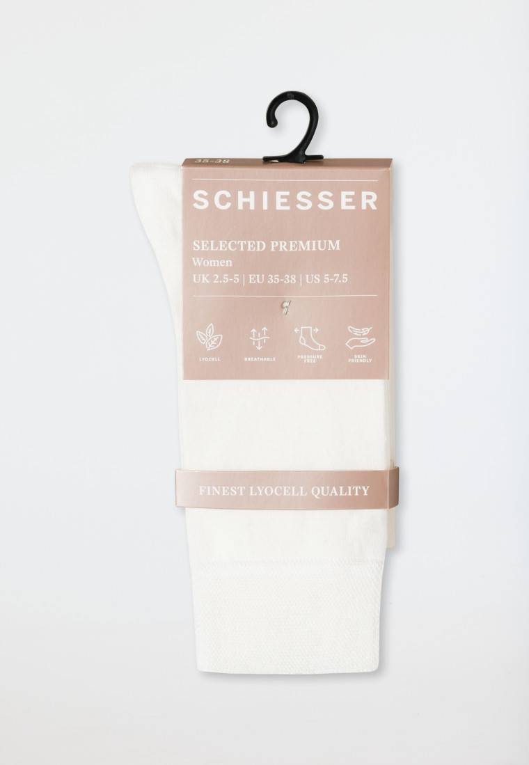 Schiesser Damensocken Lyocell offwhite - selected! premium Günstig kaufen