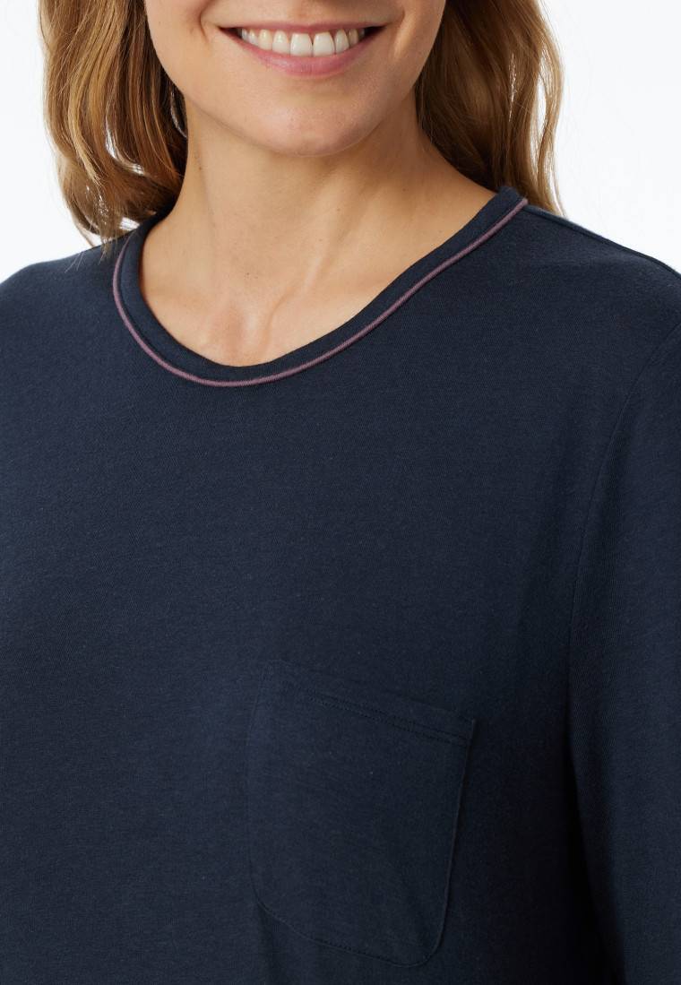 Schiesser Schlafanzug lang multicolor - Comfort Nightwear Zeitbegrenzte Promotion