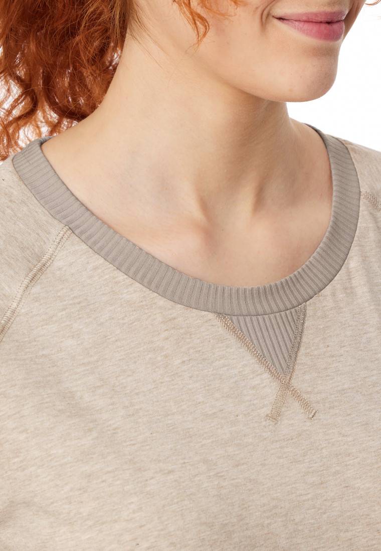 Schiesser Schlafanzug lang natur - Casual Nightwear Fabrikverkauf