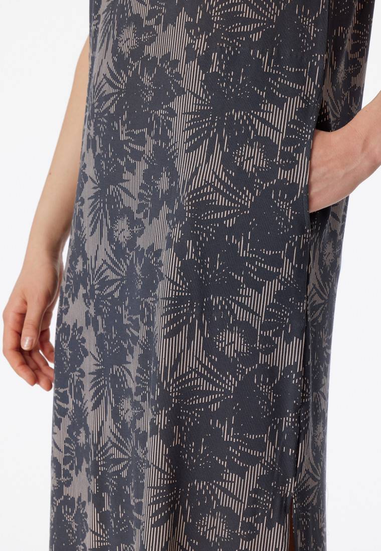 Schiesser Sleepshirt kurzarm V-Ausschnitt multicolor - selected! premium inspiration Weihnachtsangebot