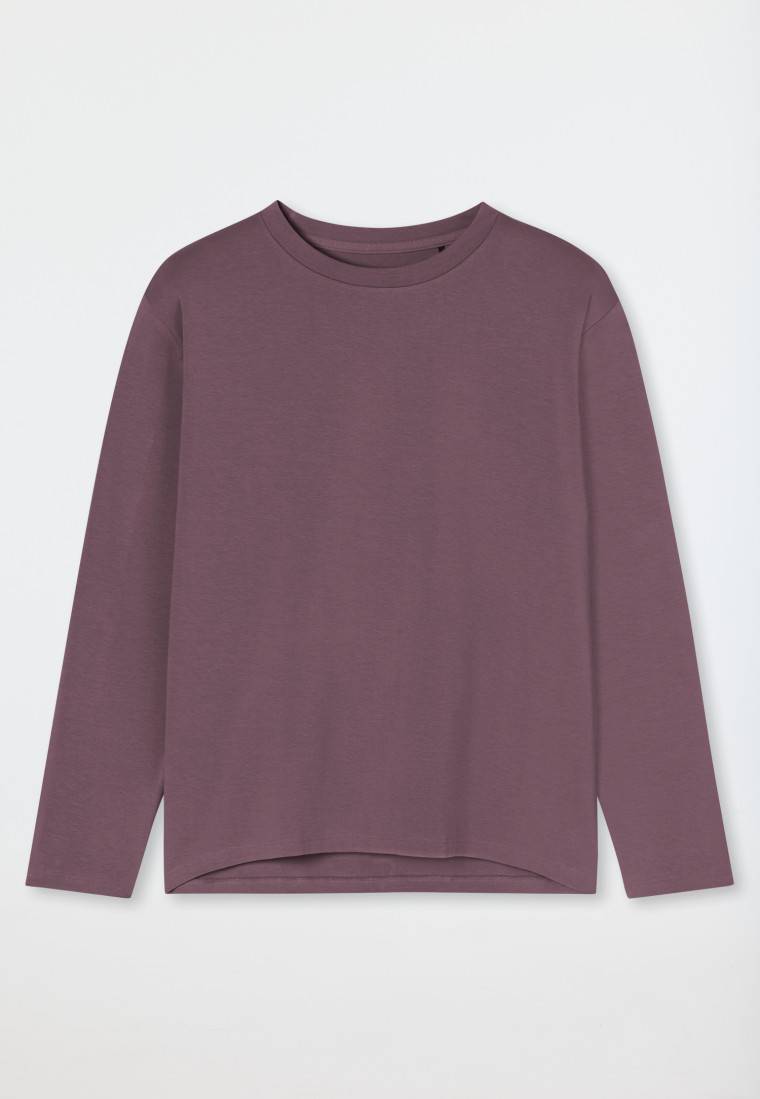 Schiesser Shirt langarm rundhals malve - Mix+Relax Lagerräumung