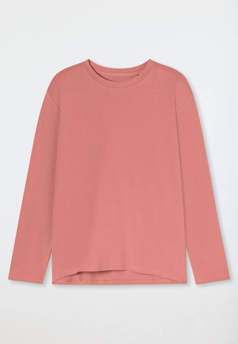 Schiesser Shirt langarm rundhals papaya - Mix+Relax Top Angebot