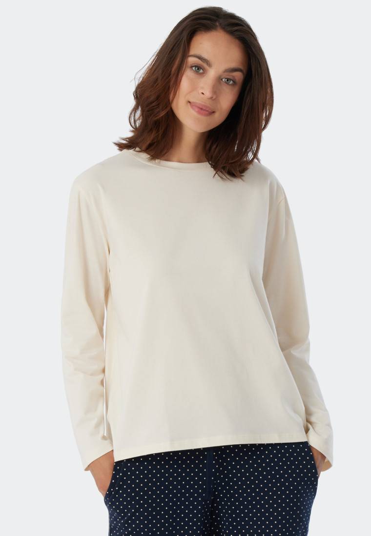 Schiesser Shirt langarm creme - Mix+Relax Kauf eins, bekomm eins gratis