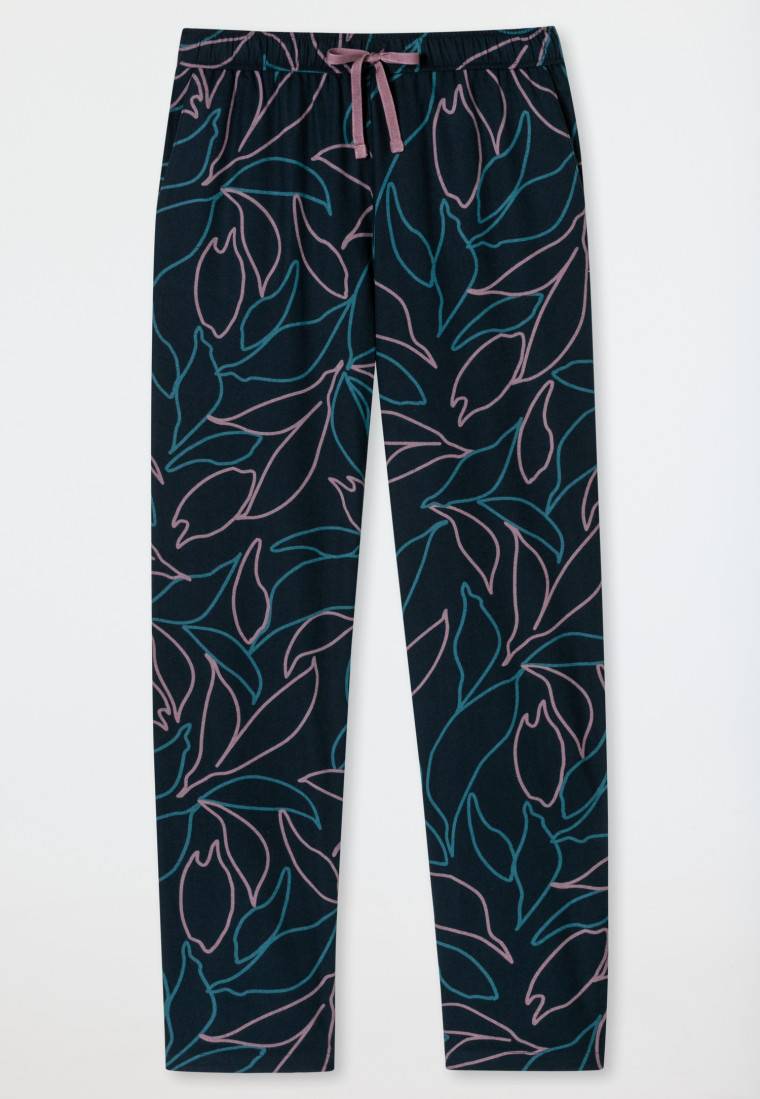 Schiesser Hose lang multicolor gemustert - Mix+Relax Letzter Tag