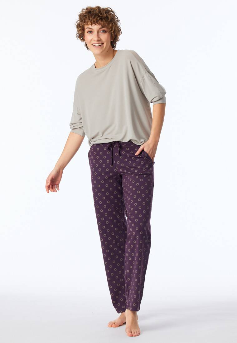 Schiesser Hose lang multicolor gemustert - Mix+Relax Bis zu 55% Rabatt