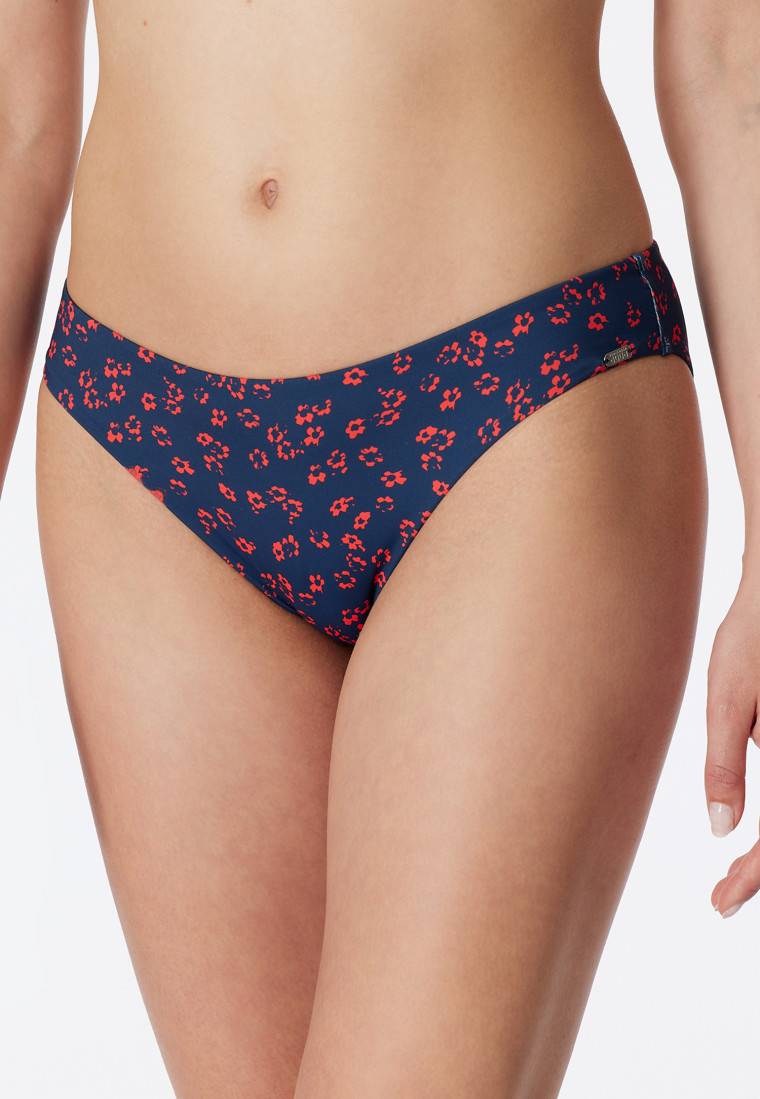 Schiesser Mini-Bikinislip Blumenprint multicolor - Aqua Mix & Match Großer Ausverkauf